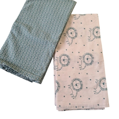 Baby swaddle sheets like new, pack of 10, Kentia cotton