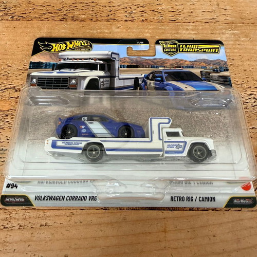 Hot Wheels 2026 Volkswagen Corrado VR6 & Retro Rig Team Transport