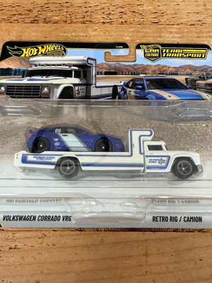 Hot Wheels 2026 Volkswagen Corrado VR6 & Retro Rig Team Transport