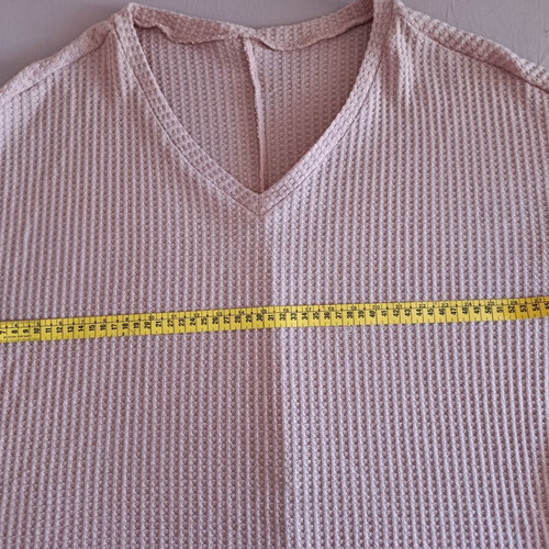Shein pink women's blouse with unique sleeves like new, XL