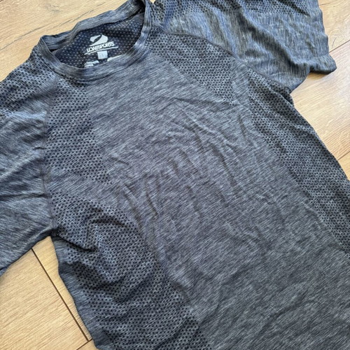 Men's athletic sports shirt, grey, size L