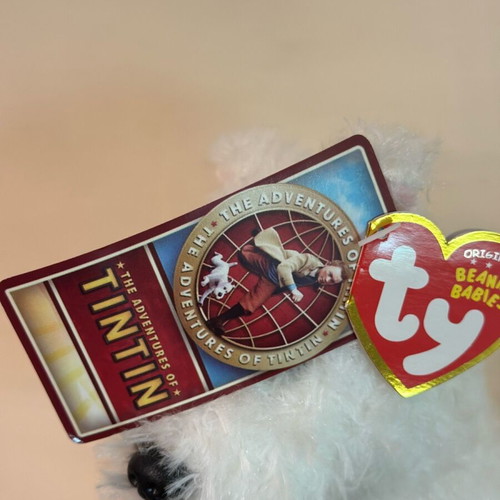 Milou (Snowy) Tintin collectible plush like new