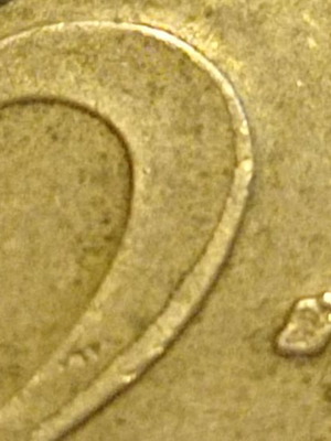 Coin with error different from others