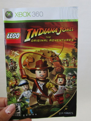 Xbox 360 used with Lego Indiana Jones and Kung Fu Panda