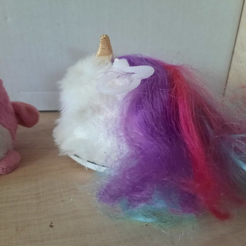 FurReal Fuzzalots and Pomsies Lumies interactive plush toys like new