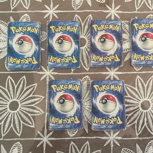 Vintage Pokémon cards used, bundle of 17 rare with 20 bonus