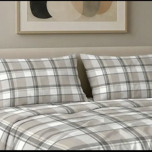 Set of 2 Pillowcases 50x70 New 100% Cotton Printed