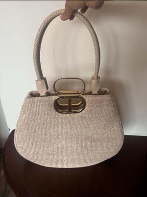 Twinset Milano Lila shoulder bag, beige