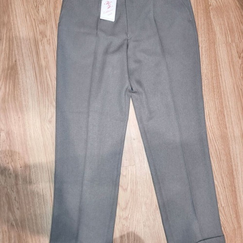 KV Exklusive Karel Vodenka Tailored Trousers Grey New With Tags