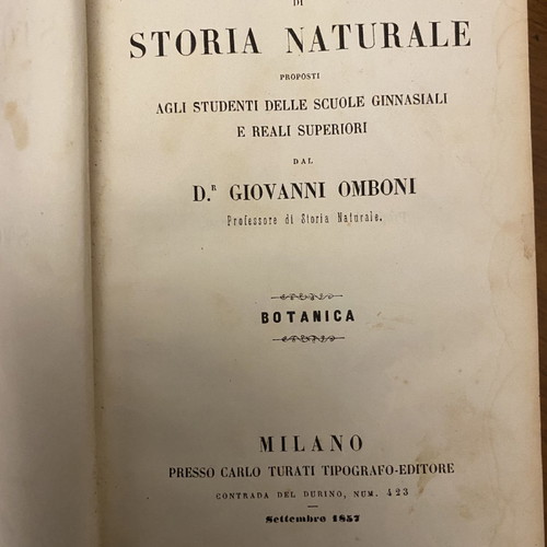 Three books in one volume used with vintage leather binding