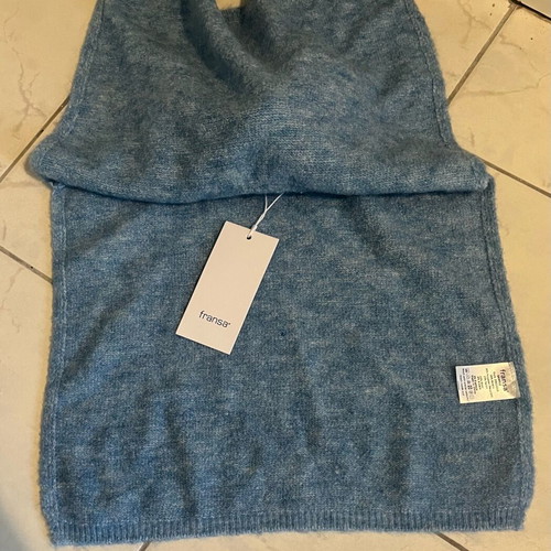 Fransa neck warmer new, blue color