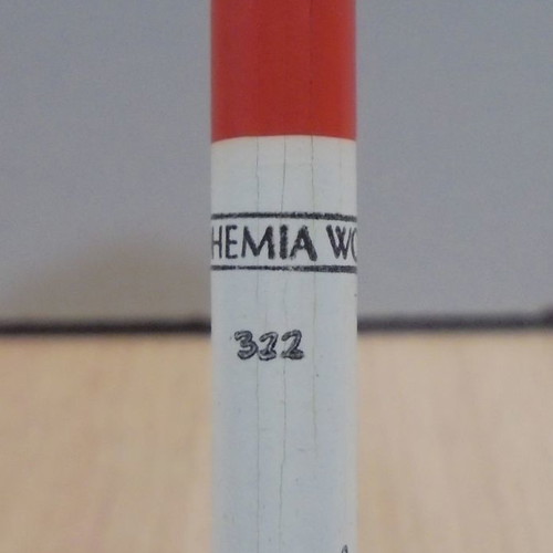 Bohemia Works old wooden pencil with airplanes new