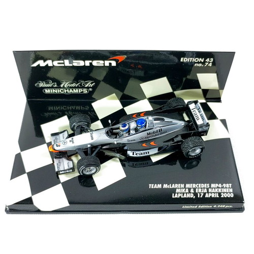 McLaren Mercedes MP4-98T 2000 model by Minichamps new