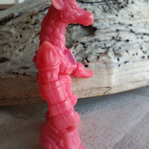 Teratomachos Pink Giraffe Hasbro 1986 like new