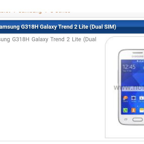 Samsung G318H μεταχειρισμένο με χαλασμένη οθόνη και φορτιστή