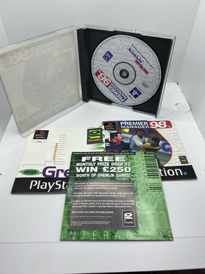 Premier Manager 98 PlayStation 1 used
