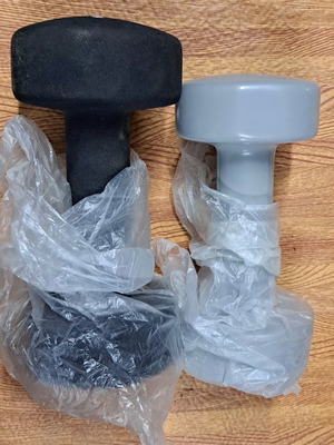 MegaFitness dumbbell pair 5kg and 7kg new