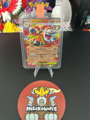 Mega Camerupt EX 022/132 Double Rare Holo Pokemon Card σαν καινούργιο