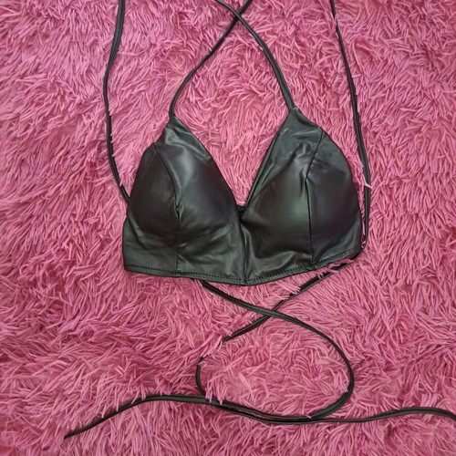 Leather top like new