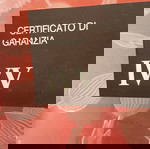 Αμεταχείριστη Κομψή Ιταλική πιατέλα/ δίσκος τυριών γυάλινη  χειροποίητη