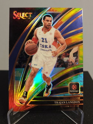 Trajan Langdon Color Wheel SSP EuroLeague Select 2025/26 κάρτα
