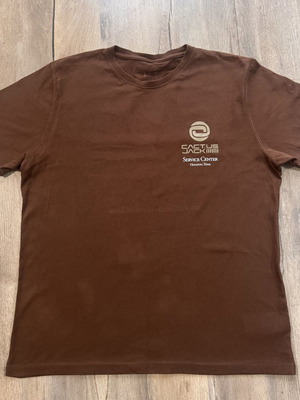 Cactus Jack Nike T-shirt like new, size L, beige and brown