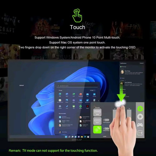 Zeuslap 18.5" τάμπλετ τηλεόραση με Google TV σαν καινούργιο