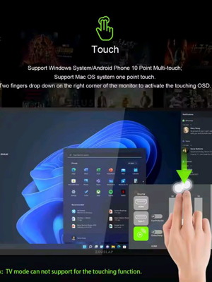 Zeuslap 18.5" τάμπλετ τηλεόραση με Google TV σαν καινούργιο