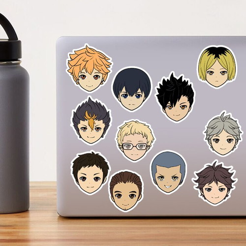 Haikyu!! Handmade Sticker Pack made to order