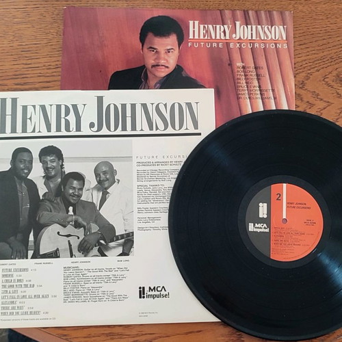 Henry Johnson Future Excursions vinyl used