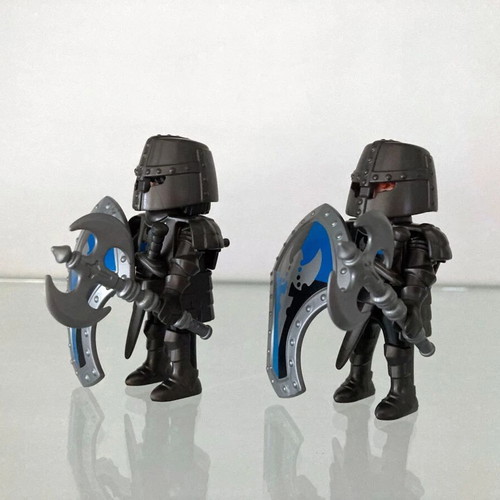 Playmobil Knights with Double Axe used