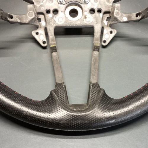 Honda Civic FN2 Type R steering wheel used, leather needs refurbishment