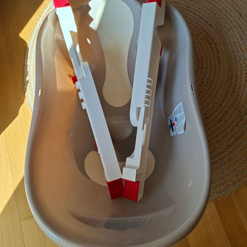 Ok Baby Onda Evolution Grey Baby Bath Tub like new