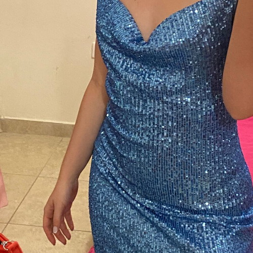 BSB summer dress blue new, size M