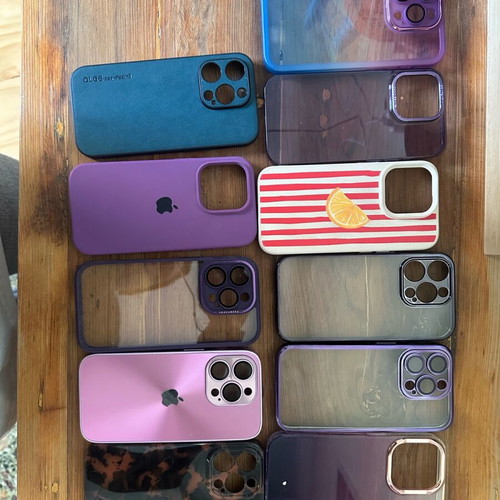iPhone 14 Pro cases used, pack of 11 pieces