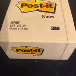 Post-it and Tartan notes new, assorted sizes