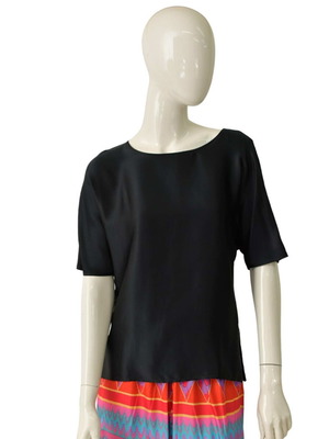 Intimissimi black short sleeves top size S used