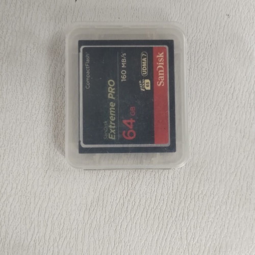 SanDisk Extreme PRO CompactFlash 64GB memory card