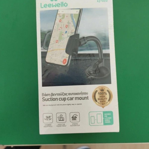 Car phone mount with suction cup and long flexible neck like new