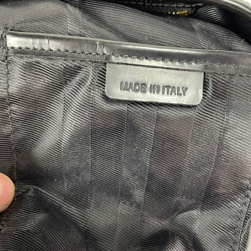 Burberry canvas black shoulder bag like new