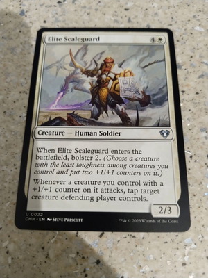 Magic the Gathering Elite Scaleguard κάρτα καινούργια