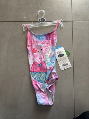 Peppa Pig Mermazing girls' swimsuit size 6 years new
