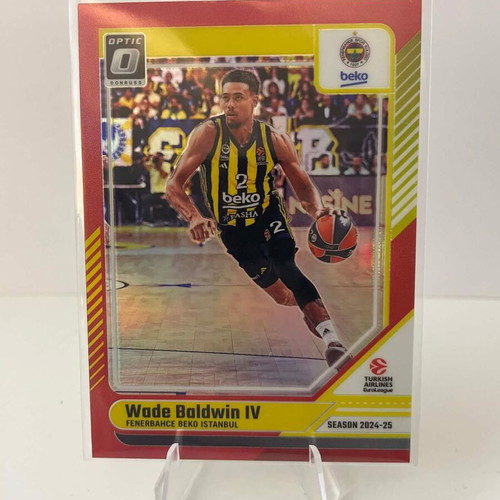 Wade Baldwin Red Optic Card /99 like new