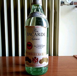Bacardi Rum 1L 1985