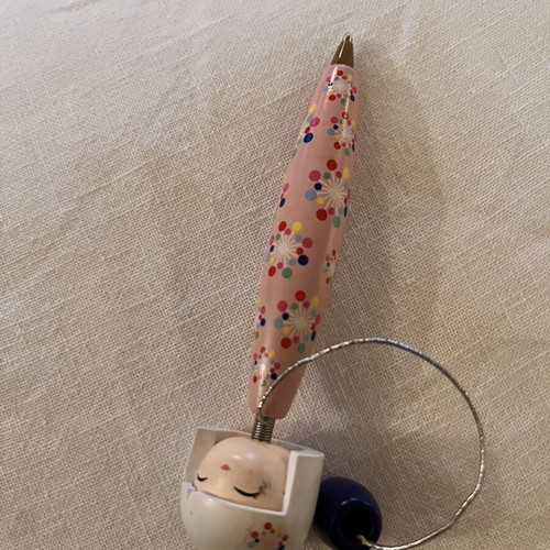 Kimmi Junior collectible pen with purple ink