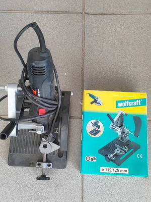 Wolfcraft βάση κοπής με γωνιακό τροχό SKIL 600W για 115/125 mm