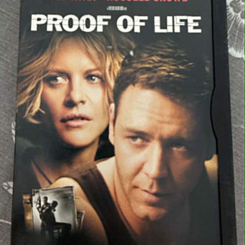 Proof of Life DVD used, Meg Ryan, Russell Crowe