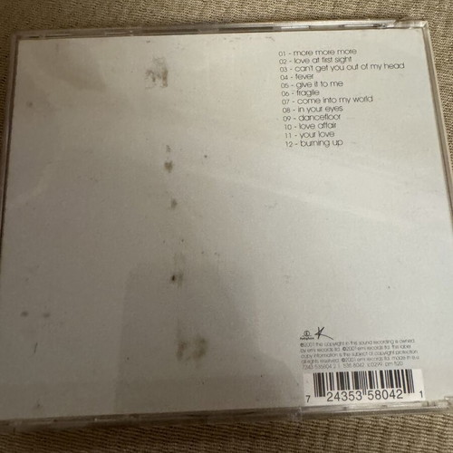 Kylie Minogue Fever CD like new
