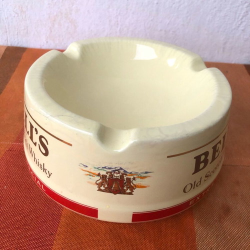 Bell’s porcelain ashtray like new