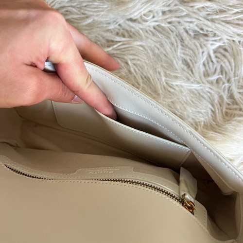 Pinko crossbody bag new white beige with magnetic clasp
